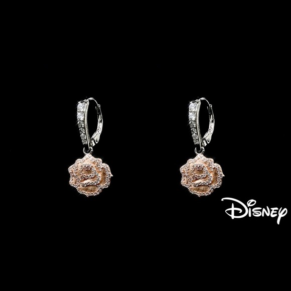 18k Gold Disney Beauty and the Beast Earrings - Picture 10 of 13